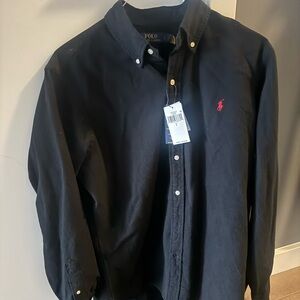 Polo by Ralph Lauren Black Button Down Shirt